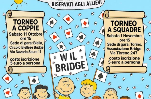 Novità: due tornei allievi regionali in vista del campionato italiano di categoria